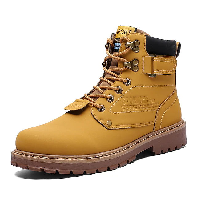 Men's Unisex Boots Martin Boots Work Boots Sporty Casual Classic