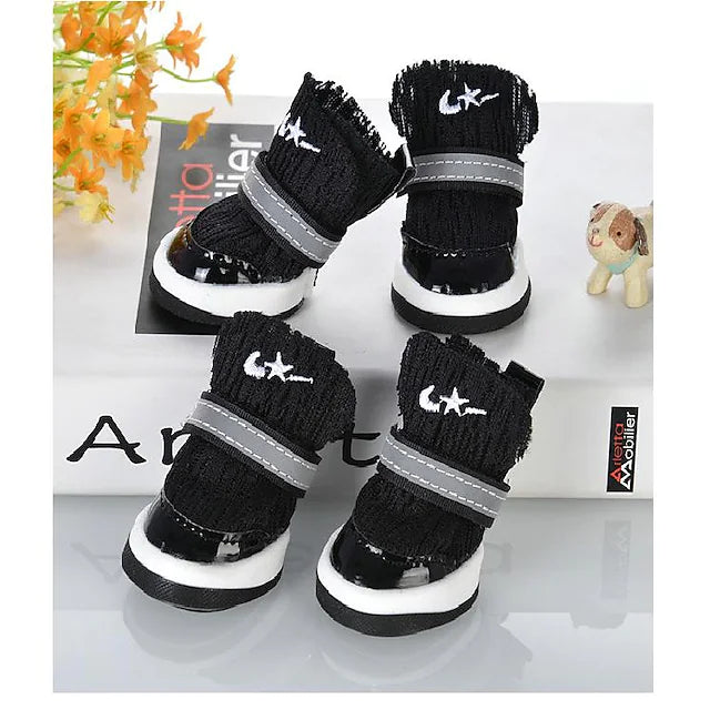 Dog Shoes Summer Can Not Drop Teddy Set Of 4 Pet Supplies Small Dog Set Breathable Sandals Wholesale