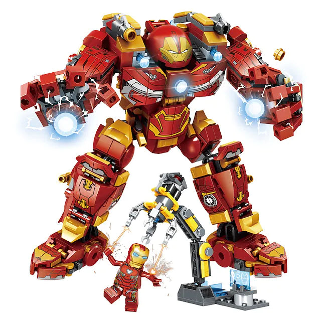 City War Super Armor Robot Building Blocks Military Warrior Mecha Figures Weapon Bricks Toys Man For Children Gift