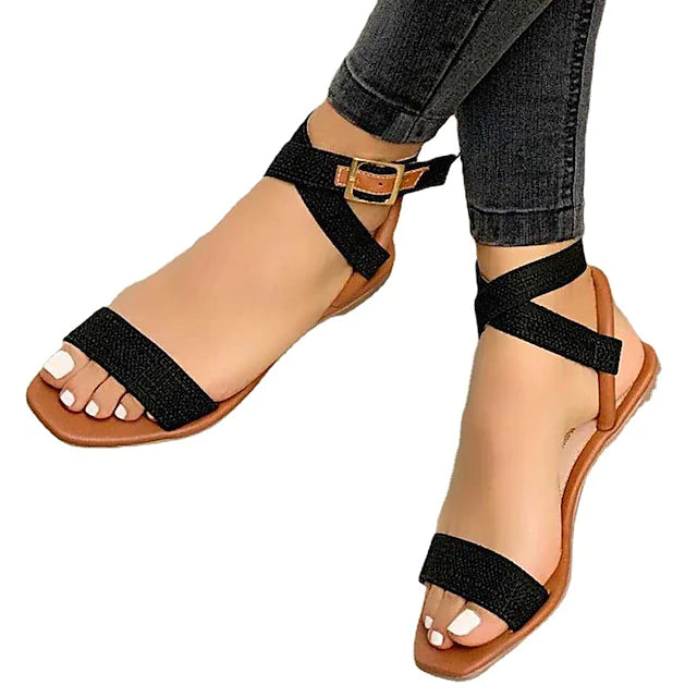 Women's Sandals Flat Sandals Barefoot Sandals Flat Heel Open Toe