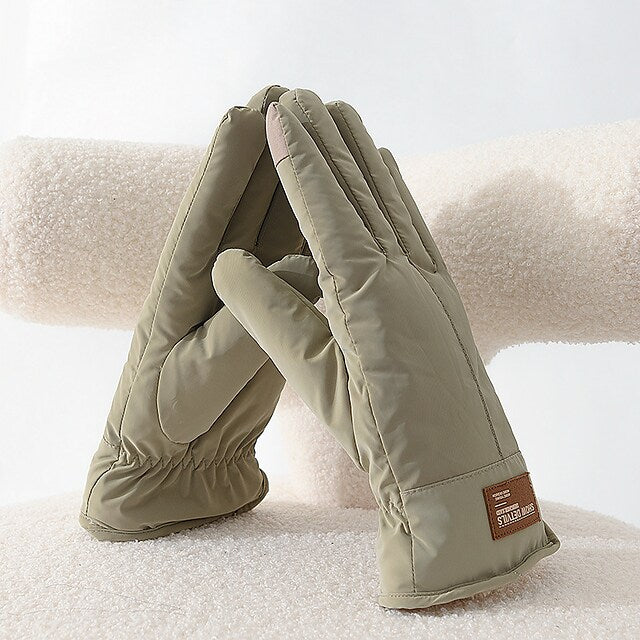 Men's Women's Warm Winter Gloves Outdoor Gift Daily Solid / Plain Color