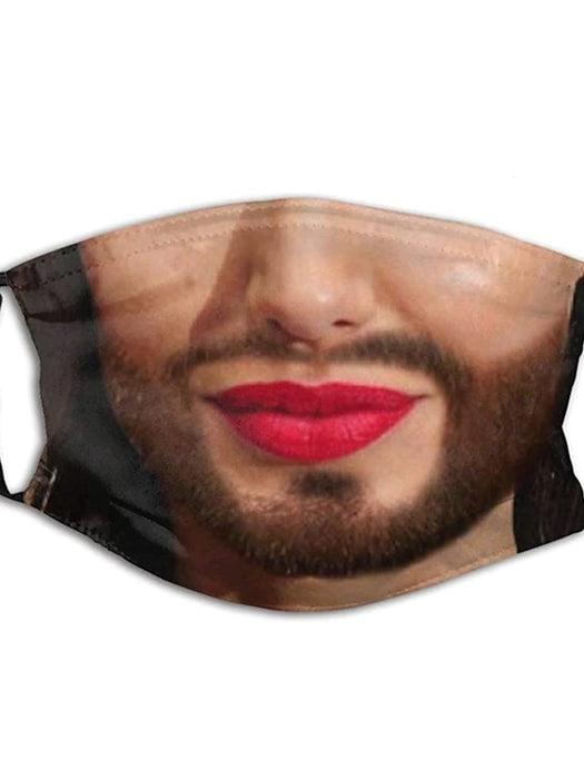 Men's Face Mask Cotton Fashion Funny Street Style
