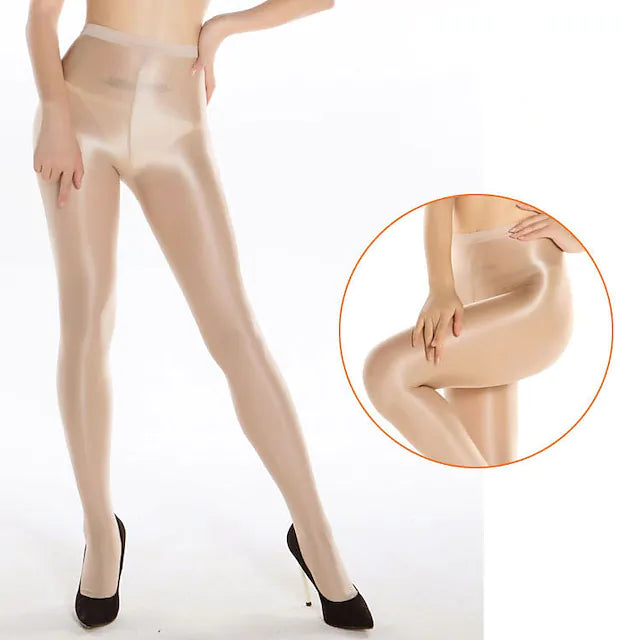 Women's Panty Hose Party Gift Daily Solid Color Polyester Acrylic Fibers Casual Sexy Casual / Daily 1 Pair