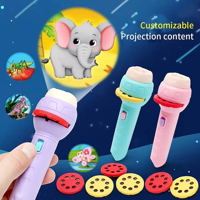 Child Early Education Projector Slide Story Machine Bedtime Toy Girl Boy Lamp