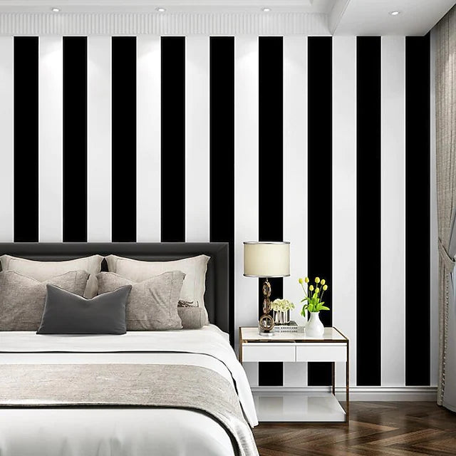 Simple Modern Black And White Gray Wallpaper Wall