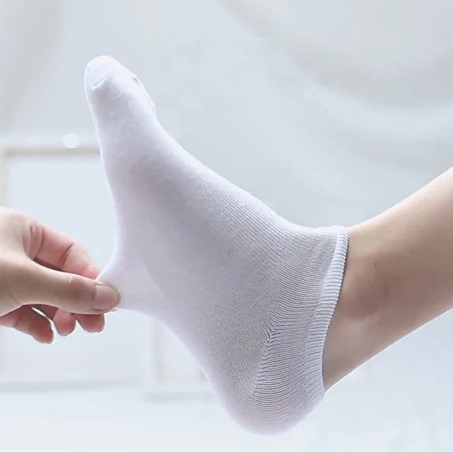 1 Pair Unisex Socks Standard Solid Colored Deodorant / Sports Simple