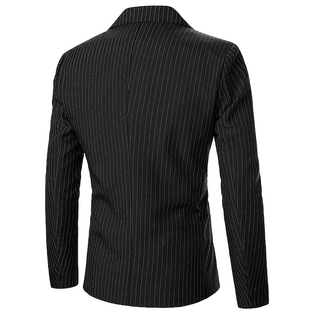 Men's Blazer Sport Jacket Sport Coat Wedding Party Business Single Breasted One-button