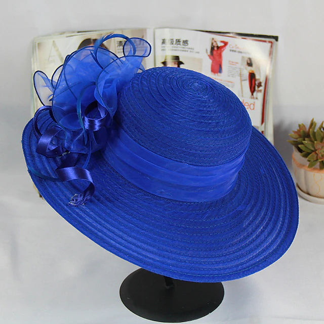 Women's Party Hat Party Street Daily Flower Solid Colored