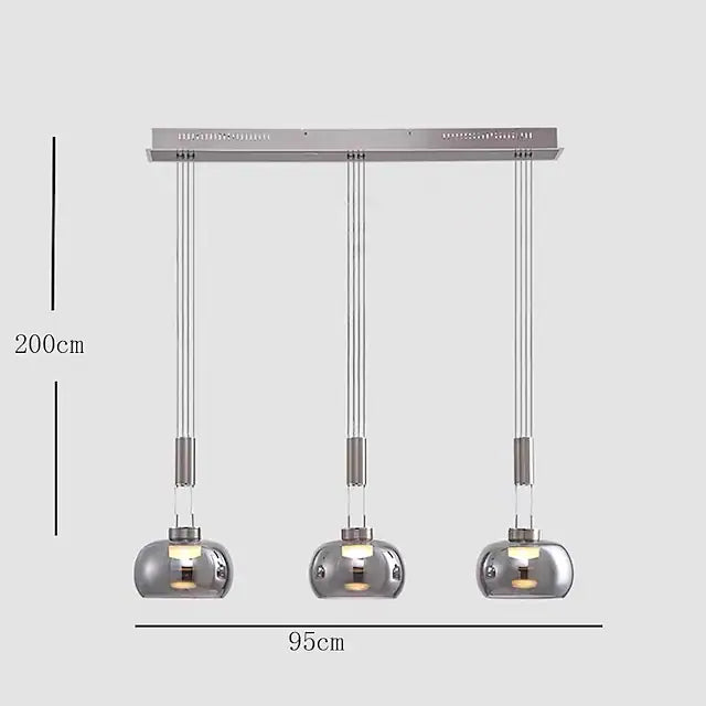 LED Pendant Light Mini Island Light Ceiling Hanging Light 1/3-Light