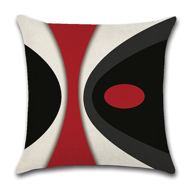 Geometric Double Side Cushion Cover