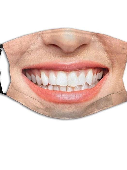 Men's Face Mask Cotton Fashion Funny Street Style