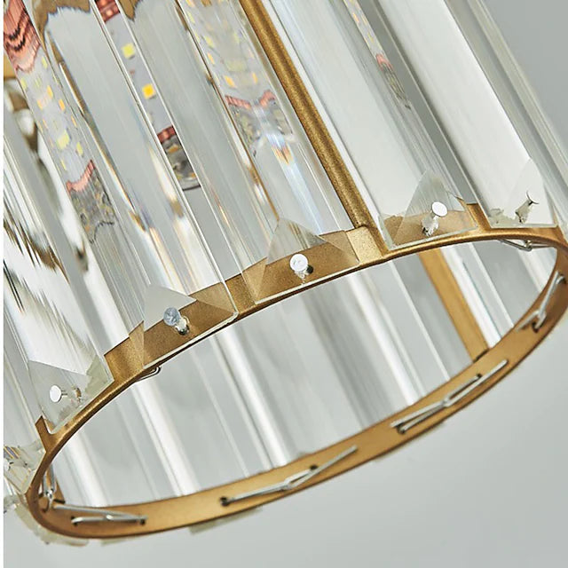 14 cm LED Pendant Light Lantern Desgin Crystal Modern Bedside Light