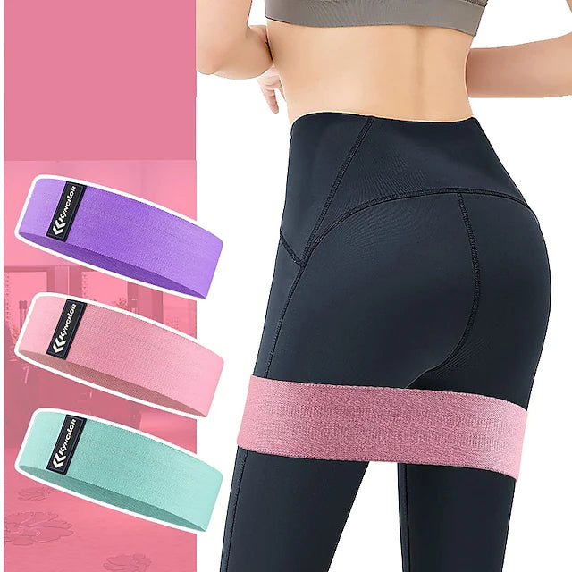 Booty Bands Resistance Bands for Legs and Butt Sports Latex silk Yoga Pilates