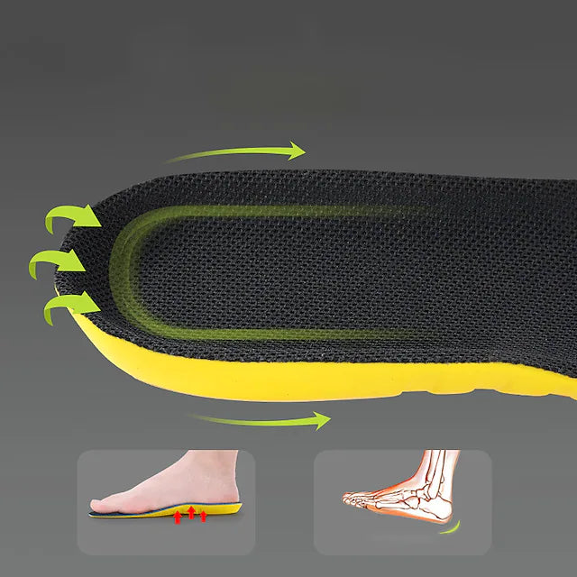 Shoe Inserts Running Insoles Women's Men's Sports Insoles Foot Supports Shock