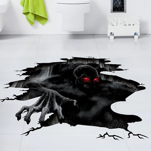 Halloween Theme Series Abyss Stickers Halloween Spoof Funny Wall Stickers