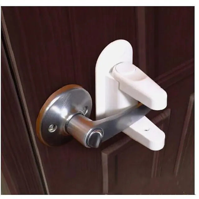 Child Lock Door Lever Lock Door Handle Anti Hand Lock Abs Child Anti Door Door Home Protection Lock
