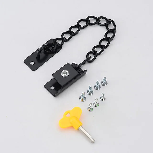 Stainless Steel Window Lock Protection Anti-Theft Child Safety Window Lock Window Stopper Safety Lock