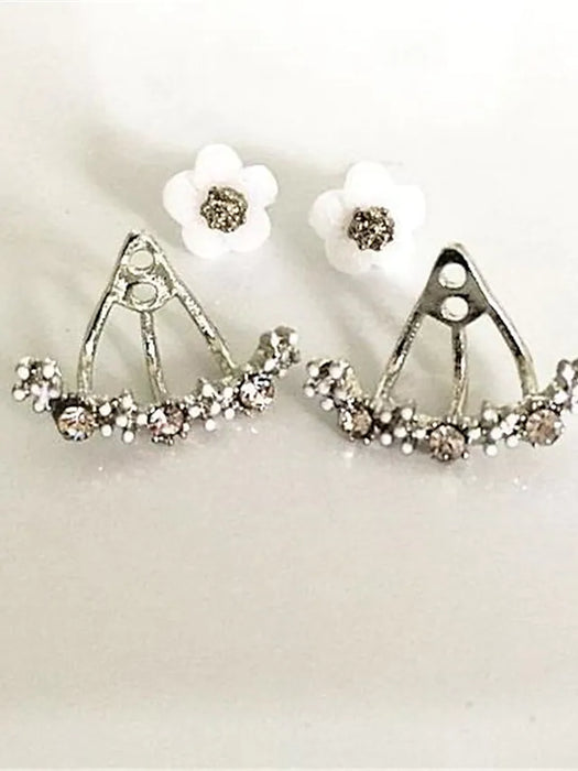 Women's Earrings Chic & Modern Street Flower Earring / Gold / Silver / Fall / Winter / Spring