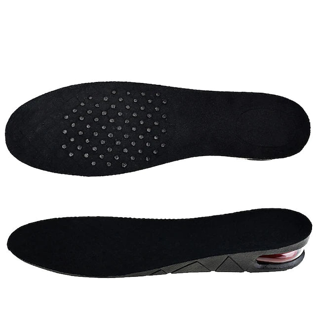 3-layer unisex height high increase shoe insoles lifts shoe pad lift kit air cushion heel