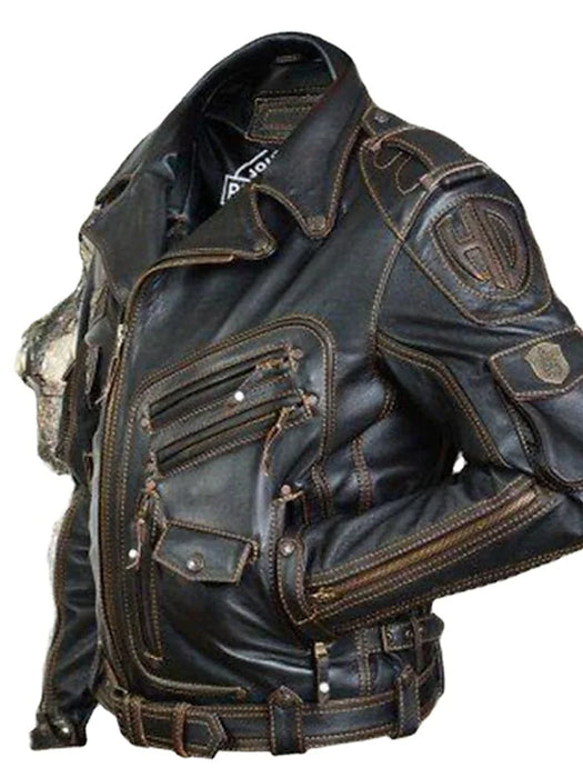 Men's Jacket Regular Pocket Coat Black Sporty Street
