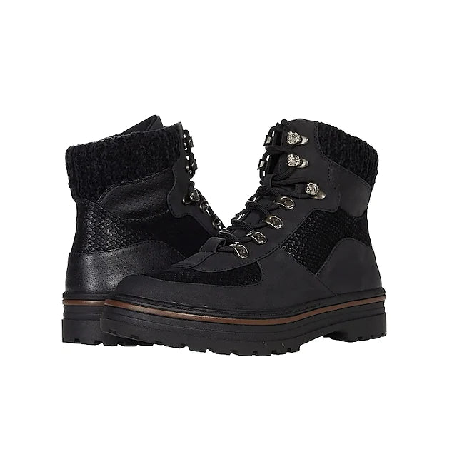 Women's Boots Combat Boots Lace Up Boots Daily Booties Ankle Boots