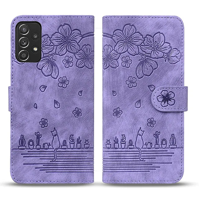 Phone Case For Samsung Galaxy Wallet Card A33 S22 Ultra Plus S21 FE S20 A52
