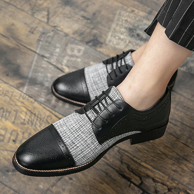 Men's Oxfords Formal Shoes Brogue Business