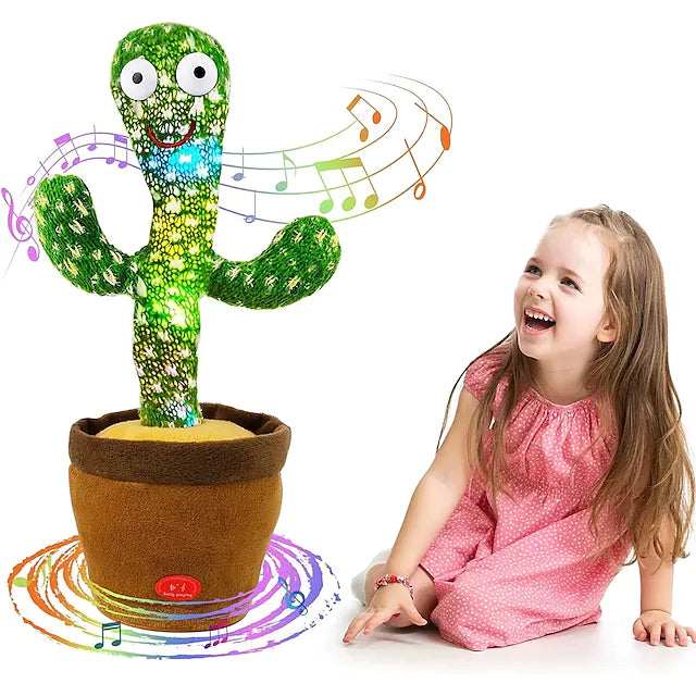 Dancing Cactus Toys Talking Dancing Cactus Plush Toys Electronic Shaking Toys