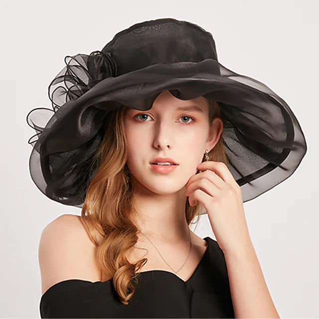 Hats Organza Kentucky Derby Horse Race Ladies Day Melbourne Cup