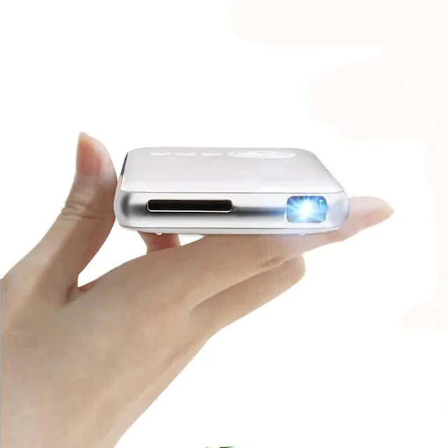 DL-S6 Mini Projector Android 7.1.2 5000mAh Battery Handheld Mini LED Projector WiFi