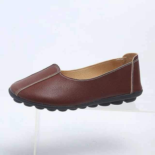 Women's Flats Plus Size Daily Flat Heel Round Toe Casual Walking Shoes