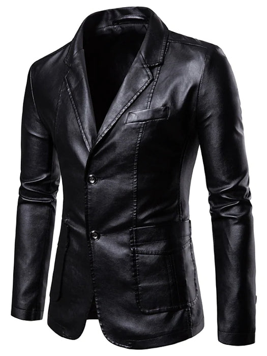 Men's Blazer Sport Jacket Sport Coat Smart Casual lambskin jackets
