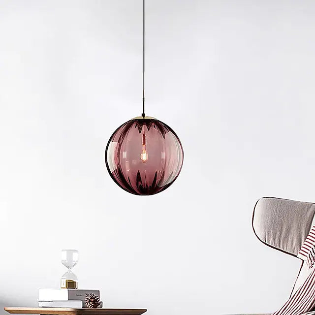 LED Pendant Light Bedside Light Glass Globe Design Modern 15 cm Lantern Desgin